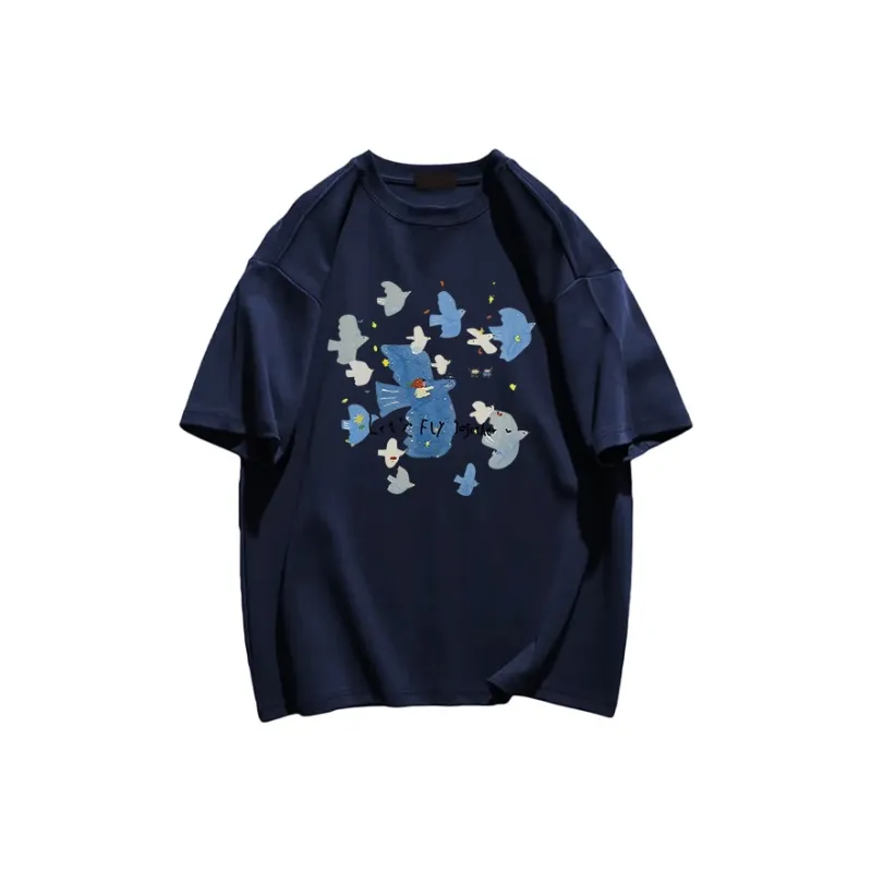 Cotton shopping T Shirts Unisex-2
