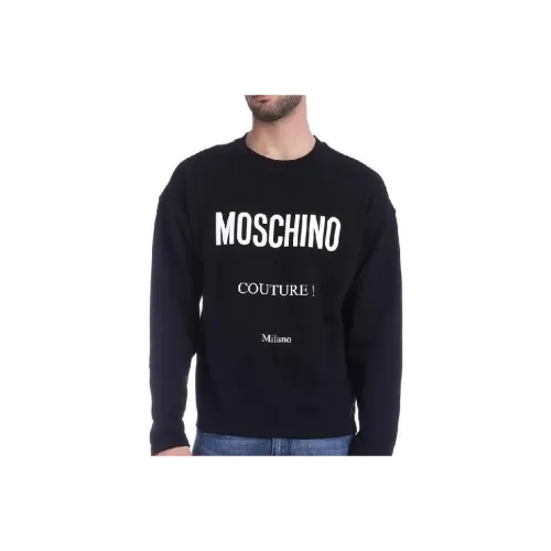 MOSCHINO Sweatshirts Men Black