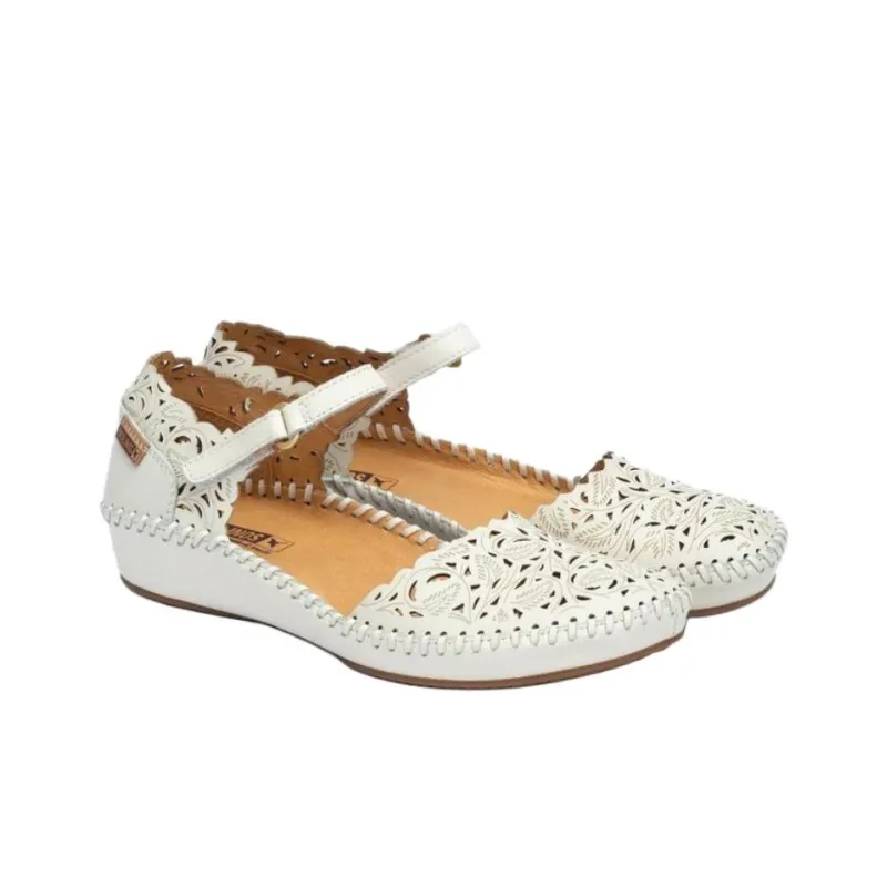 PIKOLINOS P. VALLARTA Casual Single Shoes 3cm Women's White-2