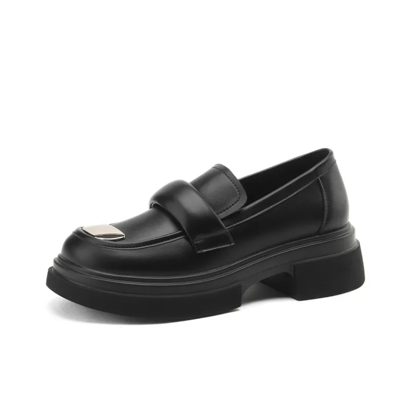 JOSINY Loafers Women's Black/Ecru-1