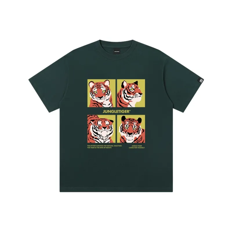 JUNGLE TIGER T Shirts Unisex-6