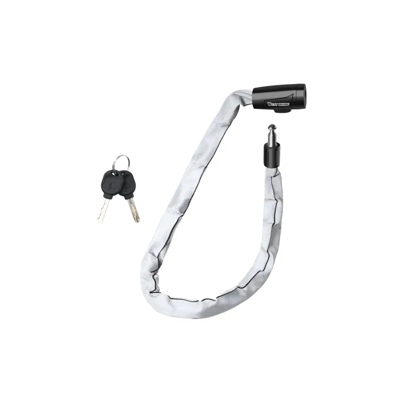 WEST BIKING Bicycle Locks Zinc Alloy, Steel Chain, Nylon Anti Pick, Waterproof, And Rust Proof Chain Lock-3