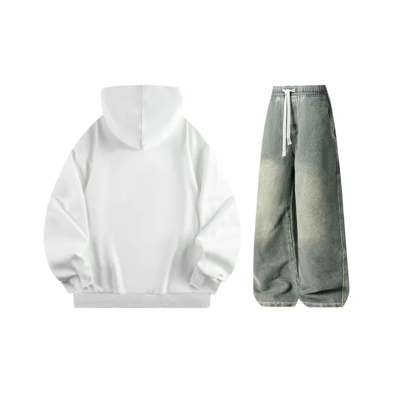 A.X.S.K Sweatshirt Sets Unisex-25