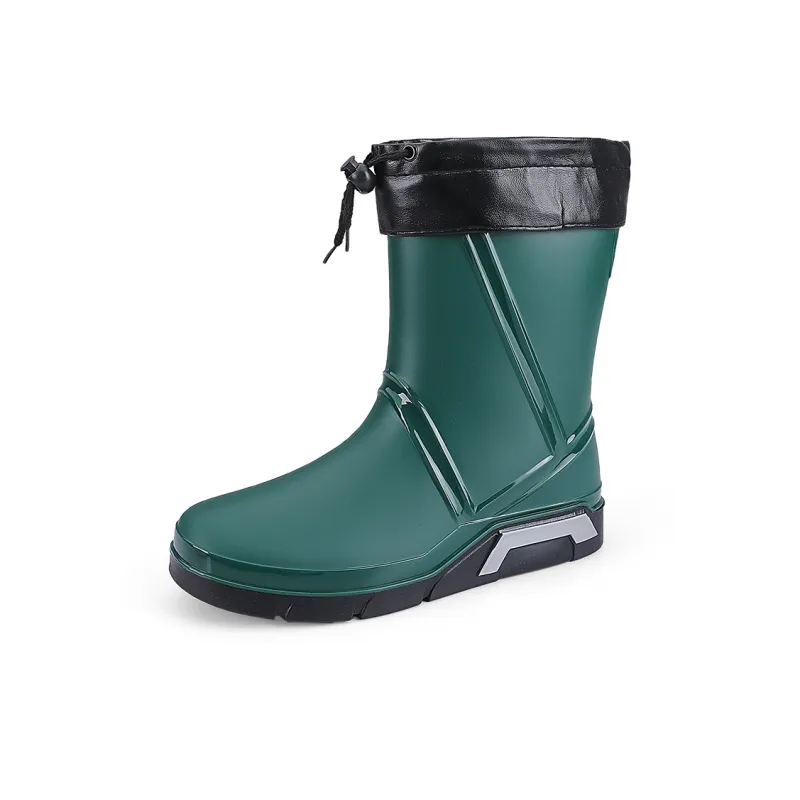 LONGYING Waterproof Rain Boots Men's-6