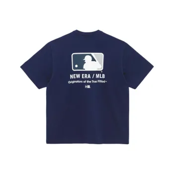 New Era T Shirt Unisex Marine Blue