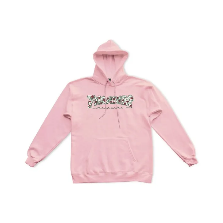 Thrasher Sweatshirts Unisex Pink-0
