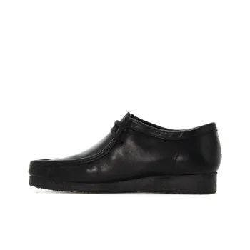 Clarks Originals WALLABEE Abrasion Resistant Low Top Casual Shoes Unisex Black