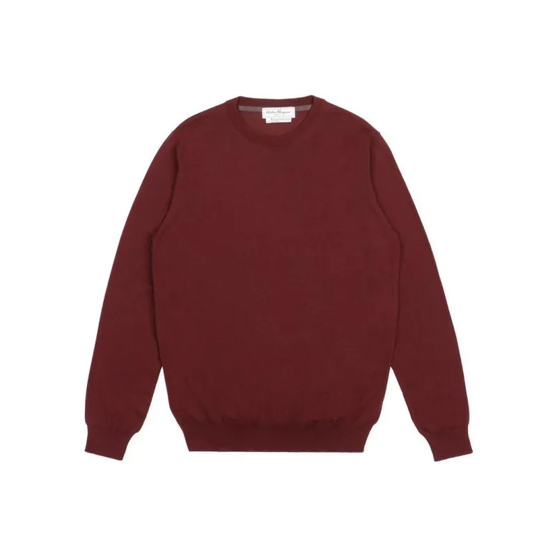 Ferragamo Sweatshirts Men Burgundy-0