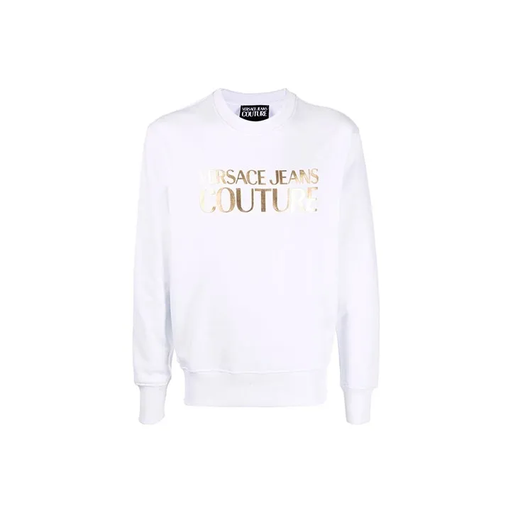 VERSACE JEANS COUTURE Sweatshirts Men White-0