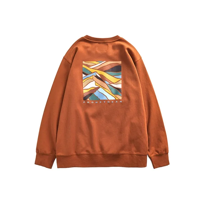 Prth Promethean Sweatshirts Unisex Dirty Orange-0