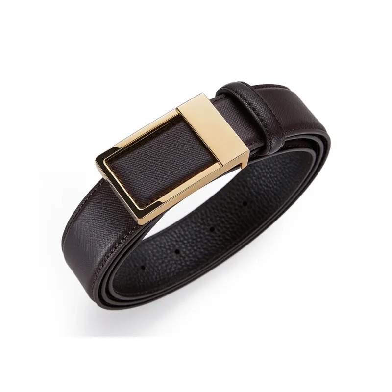 Jeccieziio Cow Leather Belts Men's Gunmetal Gold Silver Width 3.4cm Writing A Greeting Card Printing Photos-8