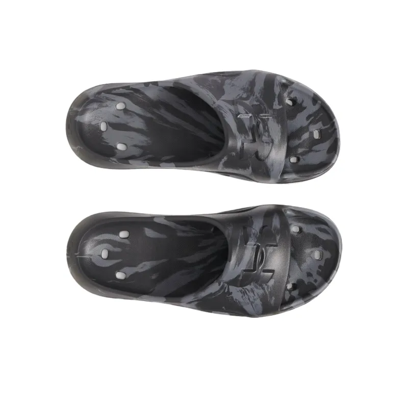 Under Armour Rocker 5 Camo Slide Slippers Men's Black-2