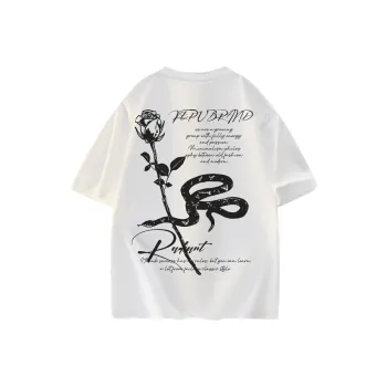 Kepu T Shirt Unisex White Black