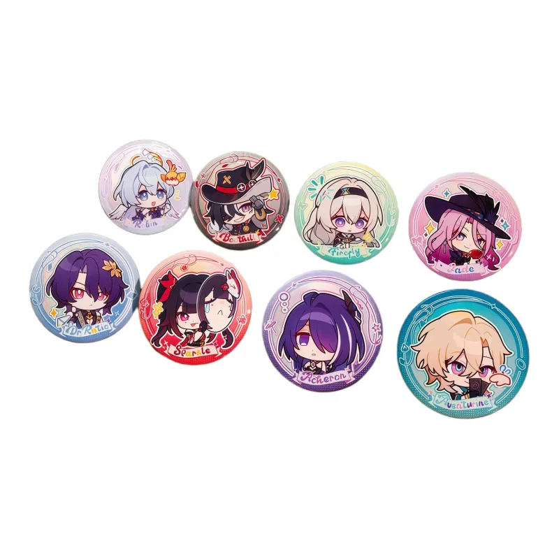MIHOYO Honkai  Star Rail Ichiban Kuji Vol.2 Super Large Tin G Prize Badges-5