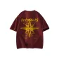 Burgundy-Yellow