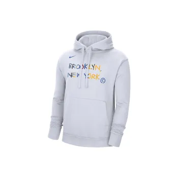 Nike Nba Brooklyn Nets City Edition Fleece Pullover Hoodie