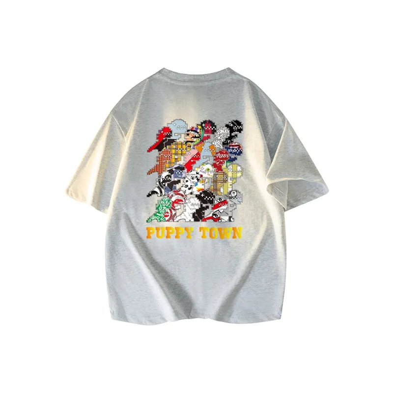 Puppytown T Shirts Unisex-5
