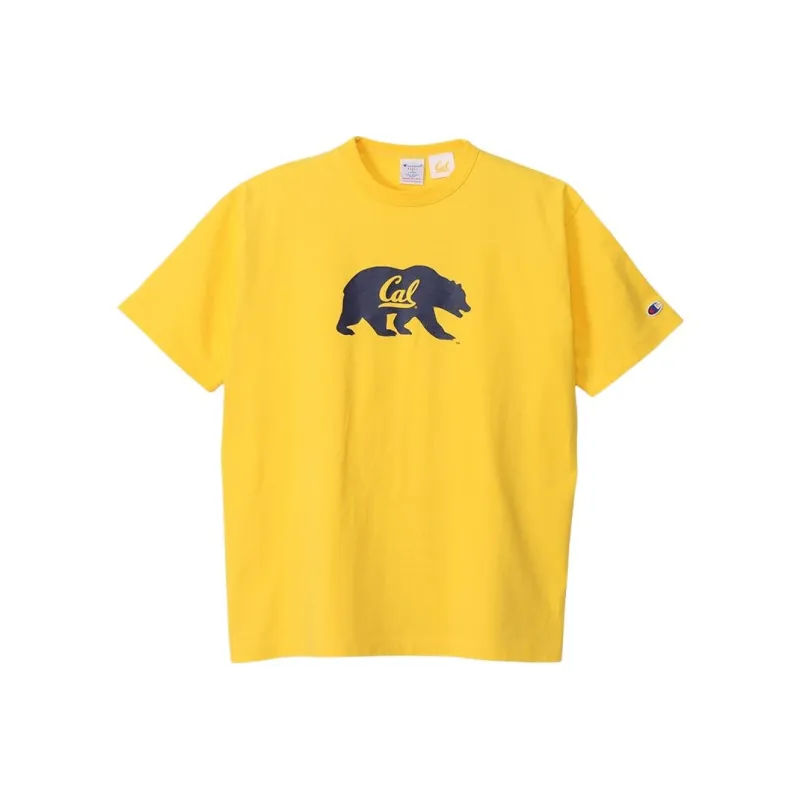 Champion T-Shirts Unisex Yellow-0