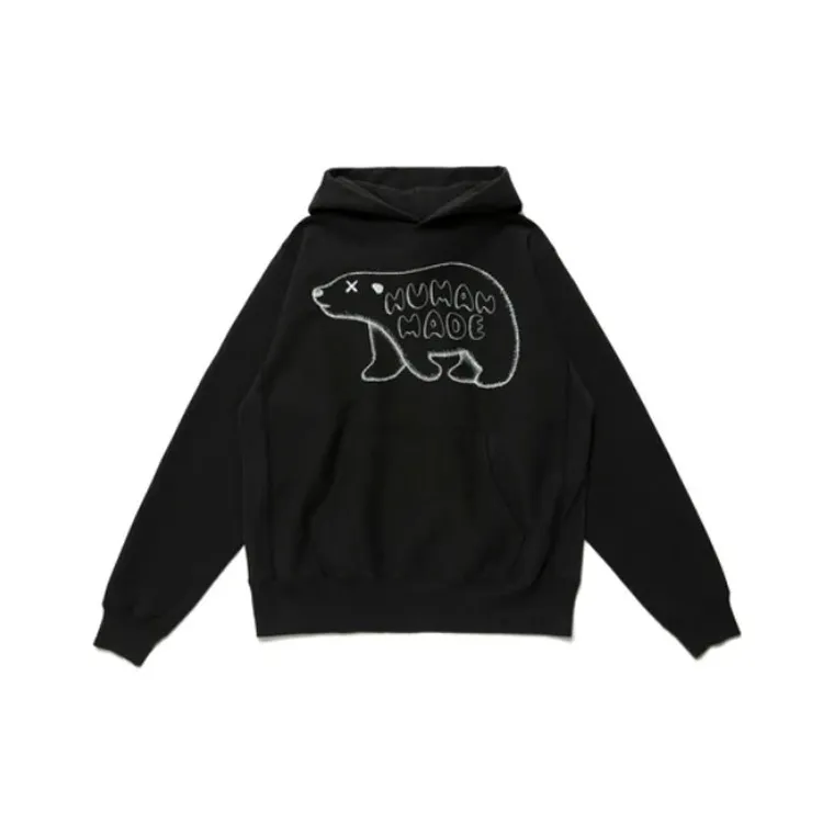 Kaws X HUMAN MADE #2 Pizza Hoodie-0