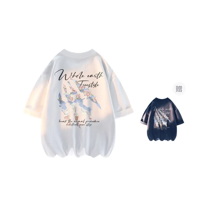 WHOLE EARTH T Shirt Summer Unisex-21