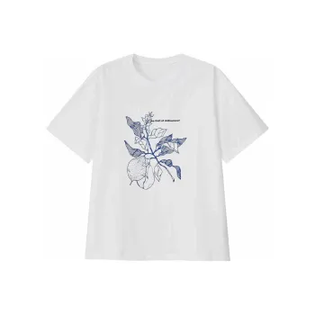 YOSHIYOYI T Shirts Unisex White