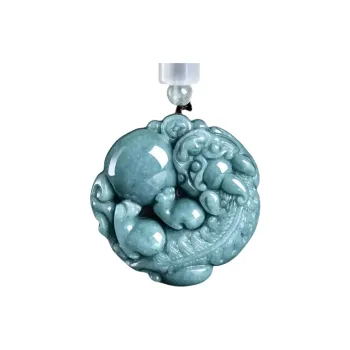 MY WORLD BEGINS AND ENDS WITH YOU Bean Type Jadeite Necklaces Unisex