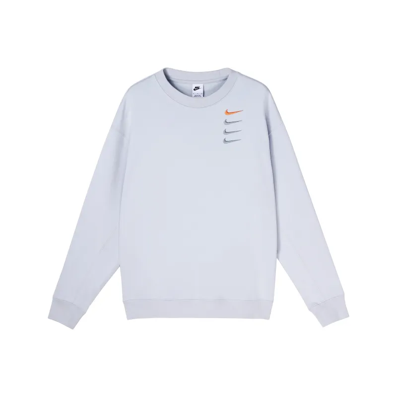 Nike Sweatshirts Men White Gold-0