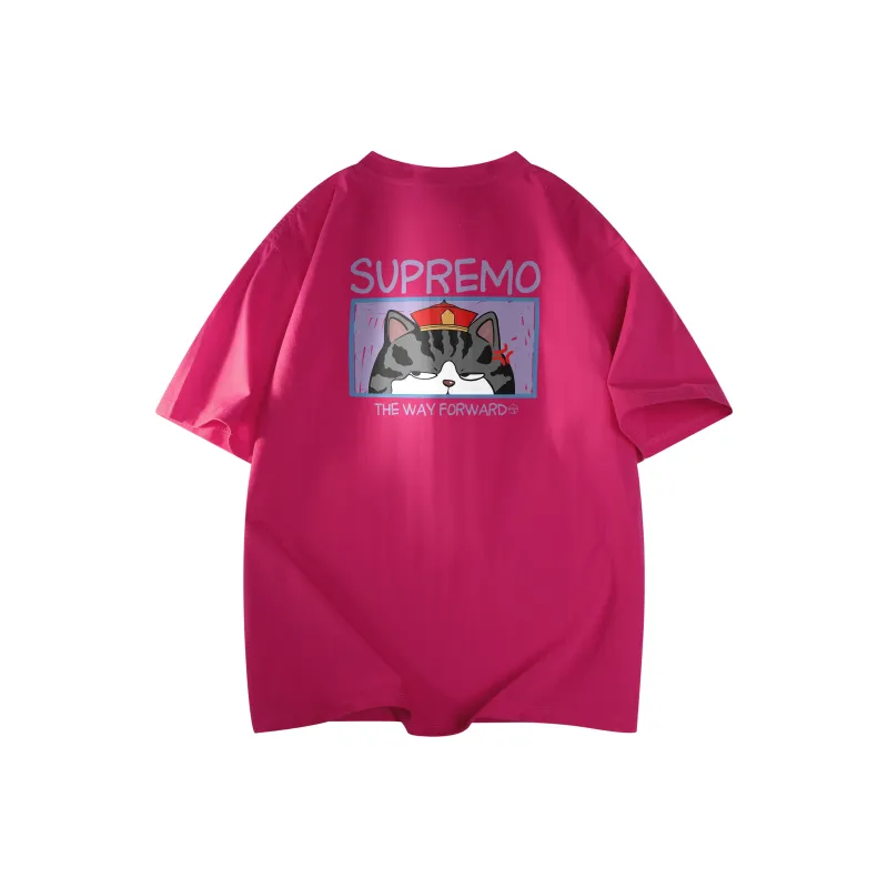 Supremo Cat T Shirts Unisex-10