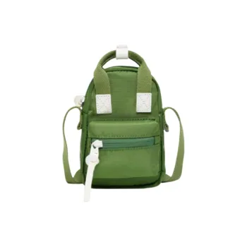 CANVAS REPUBLIC Polyester Cell Phone Pouch Shoulder Bag Crossbody Bag Mini Women's Fruit Green
