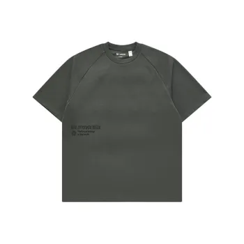 FILA FUSION T Shirt Unisex Honey Phantom Gray