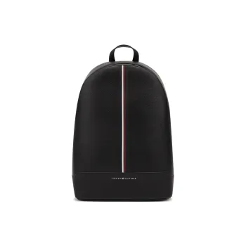 Tommy Hilfiger Synthetic Material Backpack Large Size Men's Black