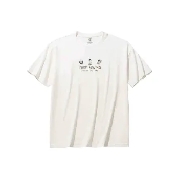 Anta Sports Lifestyle Collection Lifestyle Collection T Shirt Unisex Warm Jade White