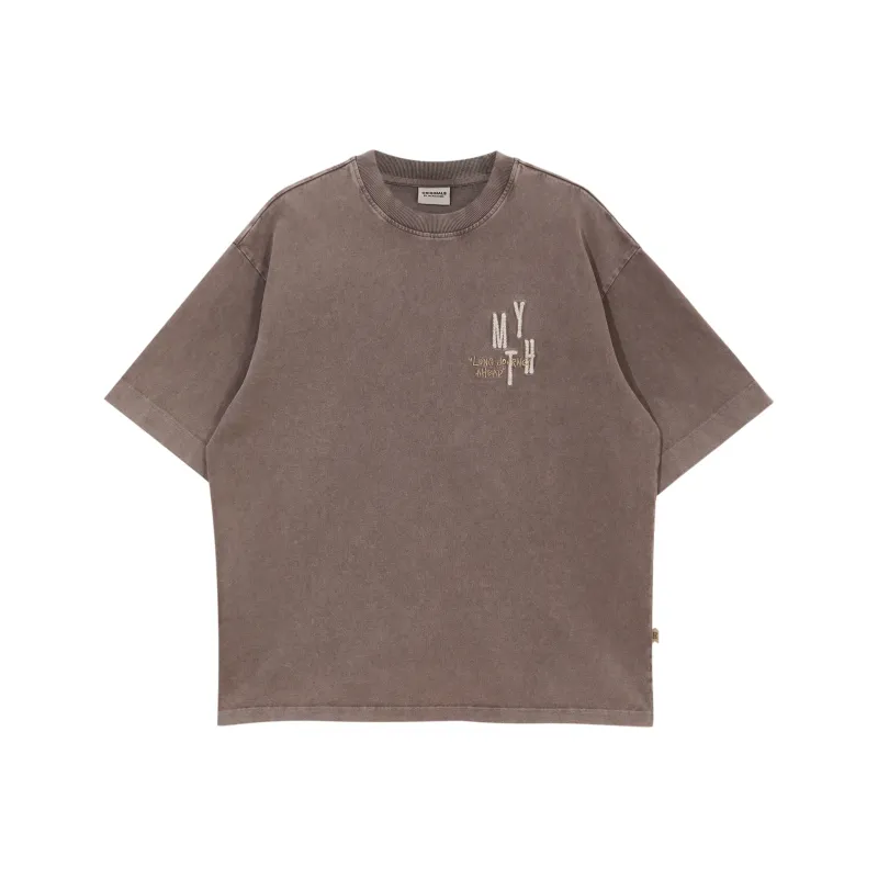 JACK JONES· T Shirt Men's Chocolate-0