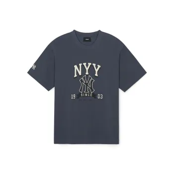 MLB New York Yankees T Shirts Unisex Gray