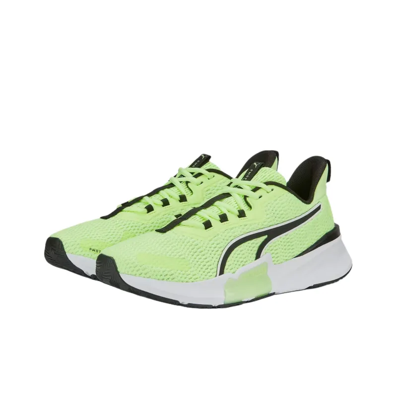 PUMA Pwrframe Tr 2 Anti Slip Wear Resistant Low Top Training Shoes Men's Yellow-2