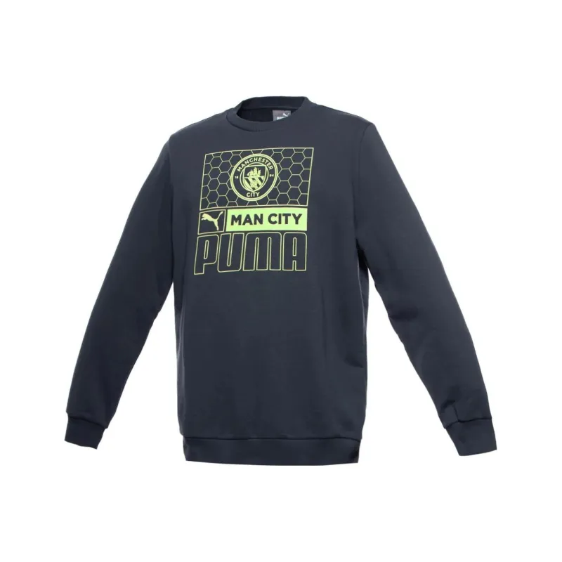 PUMA Manchester City Sweatshirts Men Black-0