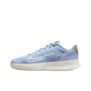Nike Court Vapor Lite 2 Cushioning, Breathable, Supportive, Lightweight Low Top Tennis Shoes Women's Light Blue
