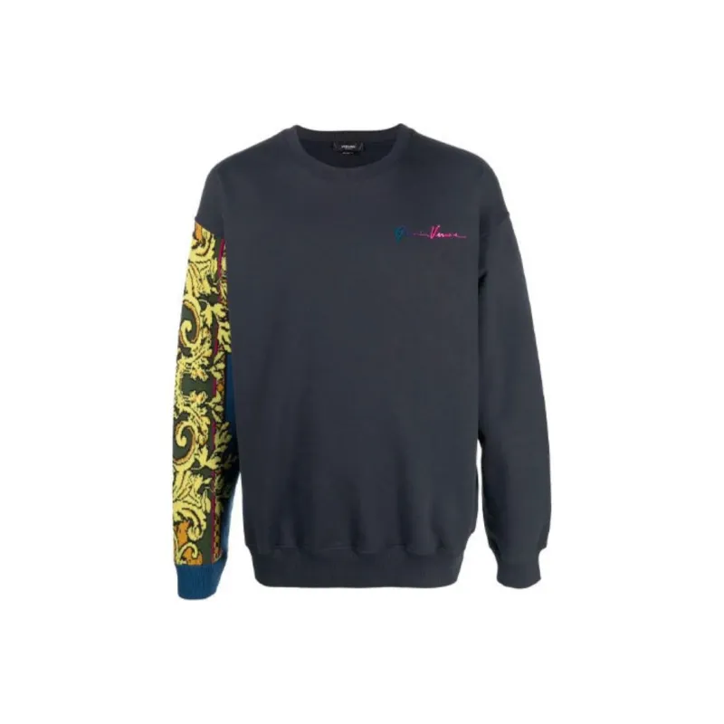 VERSACE Sweatshirt Unisex Black-0