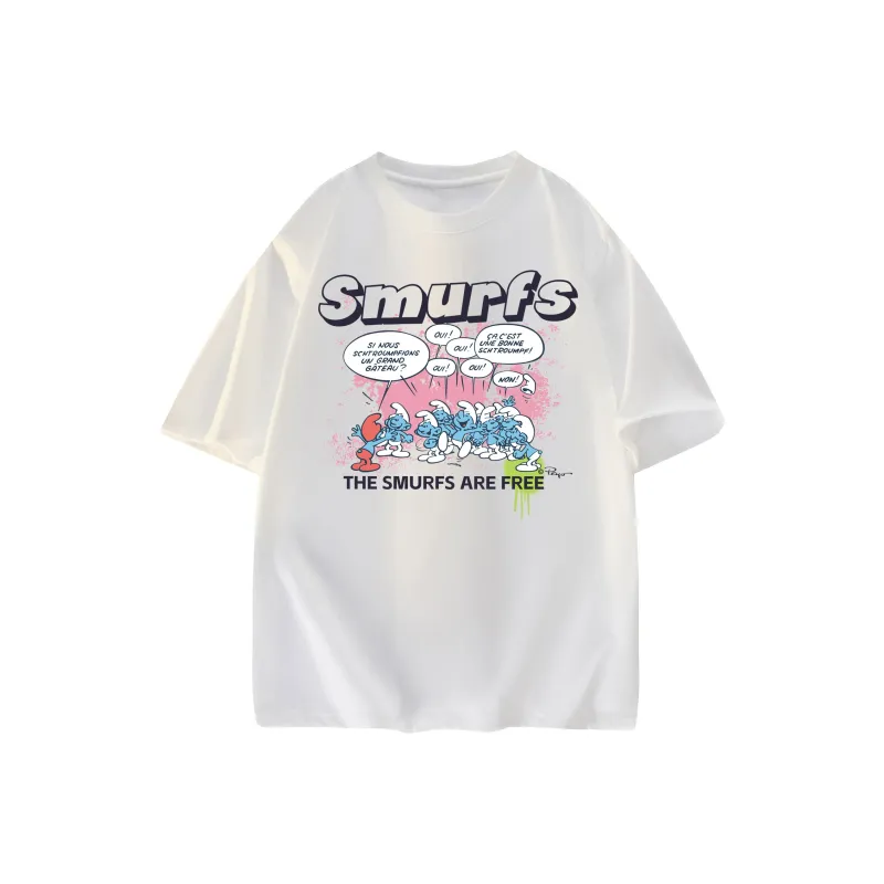 The Smurfs T Shirts Unisex-0