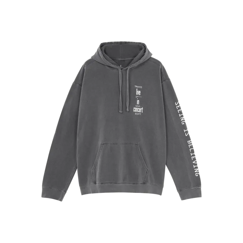 Travis Scott Sweatshirts Unisex Gray-0