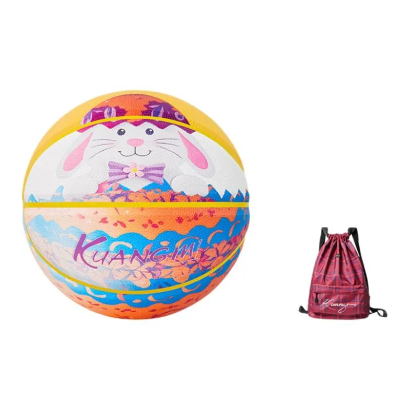 Kuangmi Kmbb586 PU Basketball Rabbit Color Size 7 Street Training Unisex-27