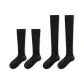 [Compression Calf Socks 32cm+over-The-Knee Socks 48cm]2 Pack Black