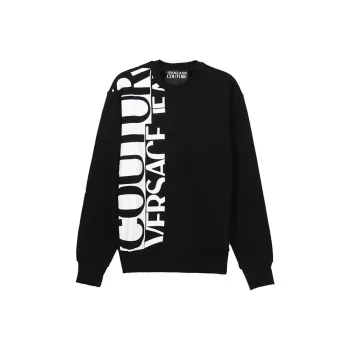 VERSACE JEANS COUTURE Sweatshirt Men's Black