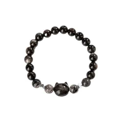 VOCK Obsidian Jade Bracelets Unisex