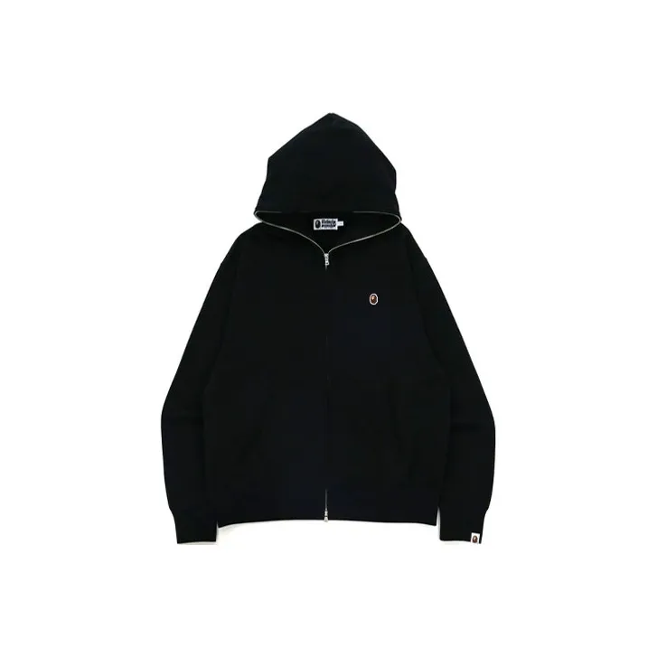 Bape Ape Head One Point Relaxed Fit Full Zip Hoodie-2