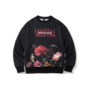 SANSYAS Sweatshirts Unisex Black