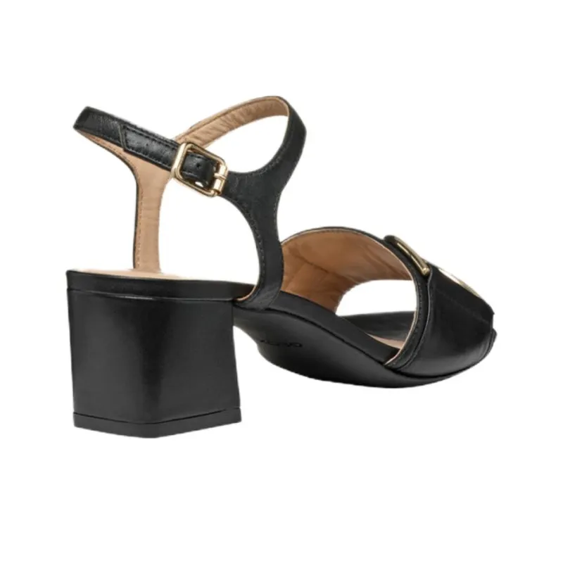 GEOX Eraklia 50 One Strap Sandals 5.5cm Women's Black-3