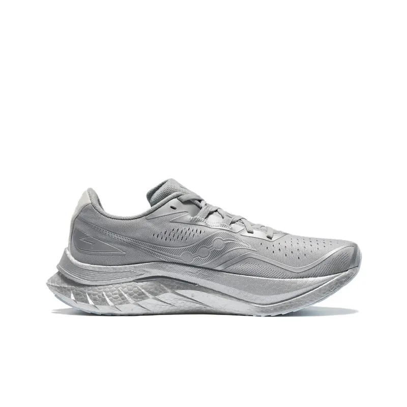 Saucony Endorphin Speed Brown 4 Anti Slip Wear Resistant Low Top Casual Running Shoes Unisex Gray-1