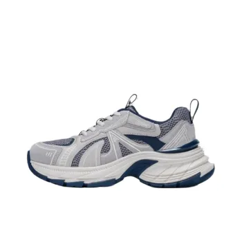 GG CC Chunky Sneakers Women's Low Top Smoke Blue/Greige