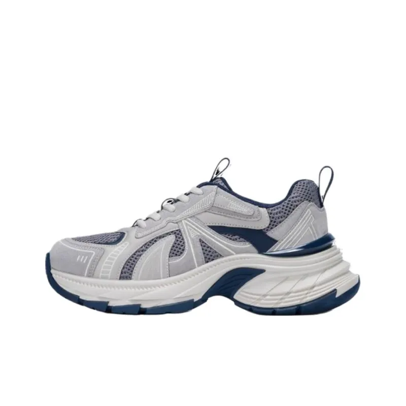 GG CC Chunky Sneakers Women's Low Top Smoke Blue/Greige-0